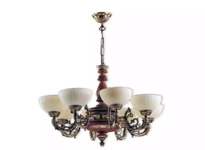 Ceiling light Luster Chandelier Ceiling lamp Lamps Brown Classic