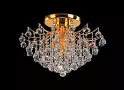Golden decorative chandelier ceiling chandelier light crystal lamp luxury lamp