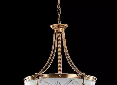 Lamp Ceiling lamp Luster Ceiling Light Chandelier Glass Gray Gold