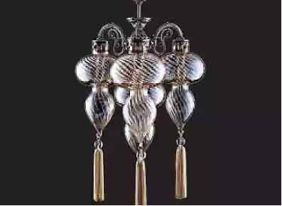 Lamps Ceiling Light Chandelier Chandelier Ceiling lamp Glass Silver new
