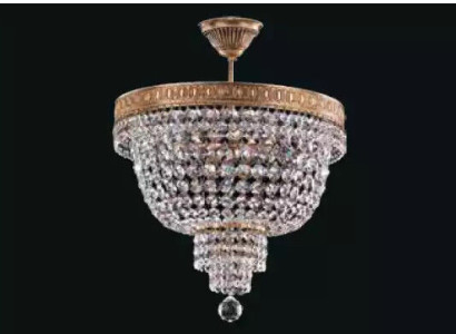 Ceiling chandelier Luxury Gold Chandelier Ceiling lamp Luster Crystal Art