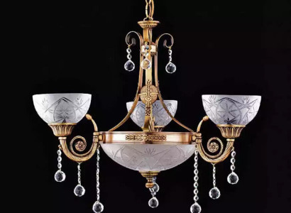 Chandelier Lamp Ceiling lamp Chandelier Glass Gold Gray