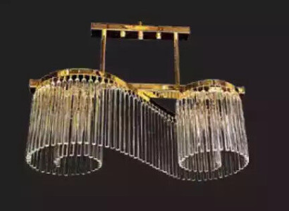 Chandelier ceiling light luxury gold ceiling lamp chandelier glass modern
