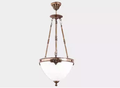 Lamp Ceiling lamp Chandelier Chandelier Glass Art White