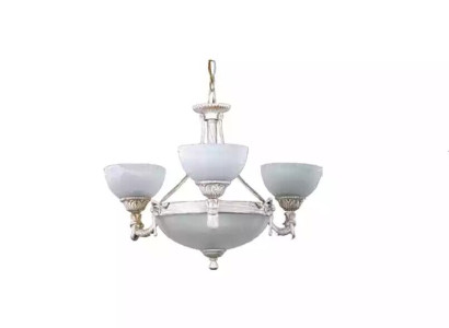 Chandelier Ceiling Light Luster Modern Ceiling lamp White Glass Lamps