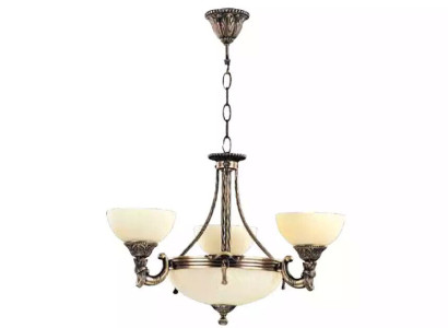Chandelier Ceiling Light Chandelier Ceiling lamp Glass Beige Lamps new