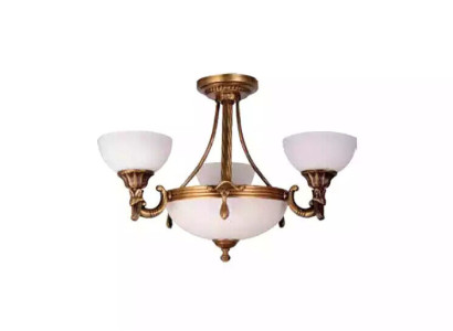 Classic White Ceiling lamp Pendant Light Gold Design Chandelier
