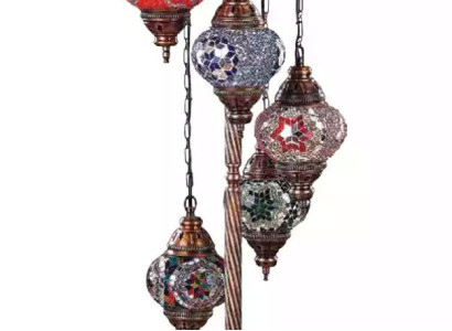 Floor Lamp Floor Lamp Stand Luxury Lights Lamps Lamp Glass Multicolored