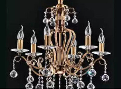 Luxury ceiling chandelier chandelier Chandelier Ceiling lamp Gold Crystal Art