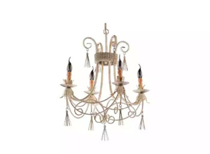 Luxury Ceiling Chandelier Chandelier Ceiling lamp Lamps Beige Art
