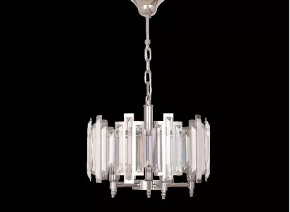 Chandelier Lamp Hanging Lamp Lamps Lights Lighting Luster Silver