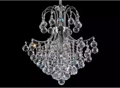 Luster Art Luxury Ceiling lamp Chandelier Ceiling Light Lamps Silver