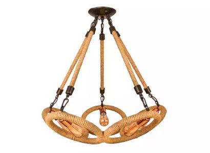 Ceiling chandelier chandelier Chandelier Ceiling lamp Lamp Glass Brown Modern