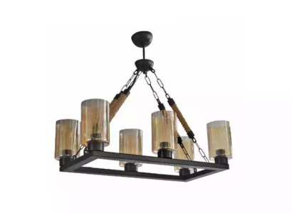 Chandelier Chandelier Ceiling lamp Lamps Glass Black