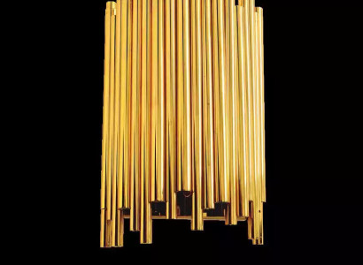 Wall sconce beautiful style modern living room metal base new gold