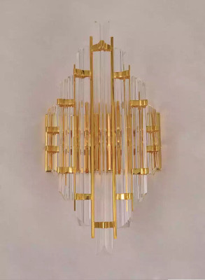 Wall light design hallway lamps living room luxury new gold