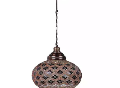Ceiling lamp Chandelier Chandelier Chandelier Lamps Glass Brown new