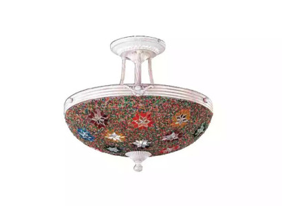 Chandelier Chandelier Ceiling lamp Lamps Glass Multicolored