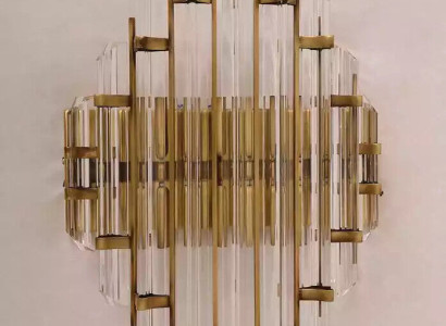 Wall lamp Wall Lights Lamps Crystal Living room luxury gold