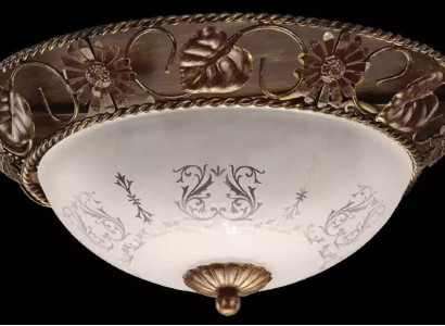 Ceiling chandelier chandelier Chandelier Ceiling lamp Lamps Glass Gold Round
