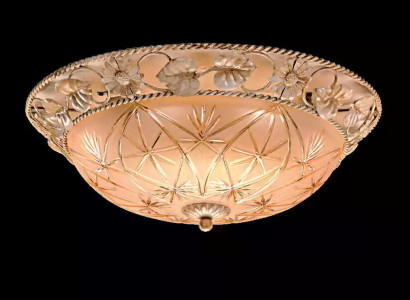 Chandelier Ceiling Light Chandelier Ceiling lamp Lamps Glass Gold Round