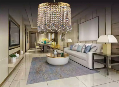 Ceiling chandelier Chandelier Gold Ceiling lamp Luster Crystal Lamp