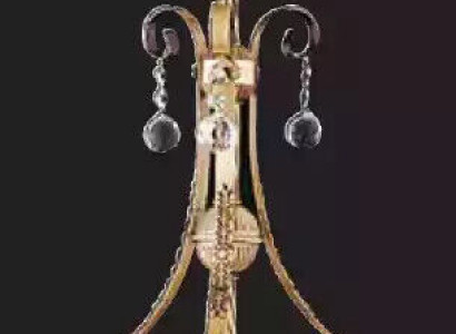 Lamp Ceiling lamp Chandelier Chandelier Chandelier Glass Gold Gray
