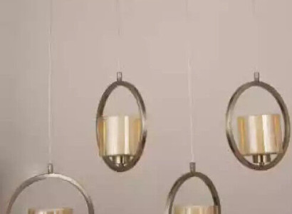 Chandelier beautiful ceiling lights Living room Modern Glass Chrome