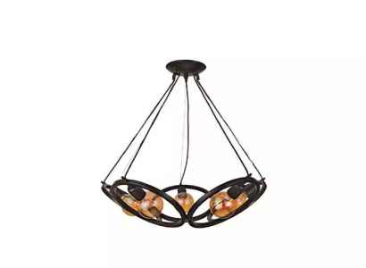 Ceiling lamp A chic lamp for the living room or bedroom new Black