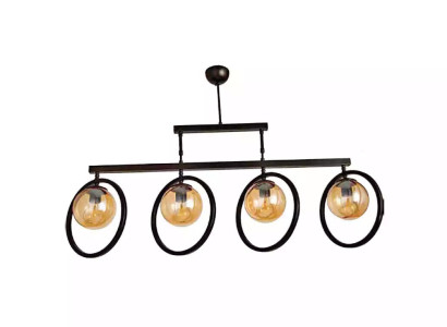 Ceiling lamp in a luxurious style. An eye-catcher for the living room