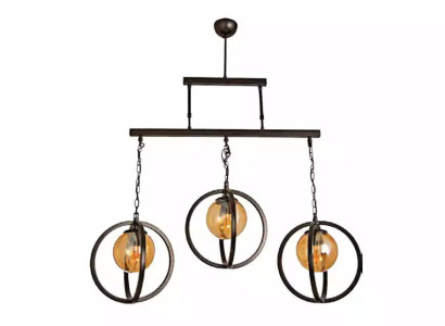 Ceiling lamp Luster Glass chic into the house for the living room style