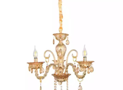 Chandelier Crystal in the living room or chic luxury at home new