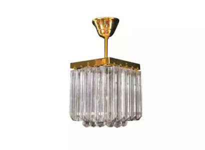 Corner lamp ceiling light luxury gold chandelier chandelier crystal art