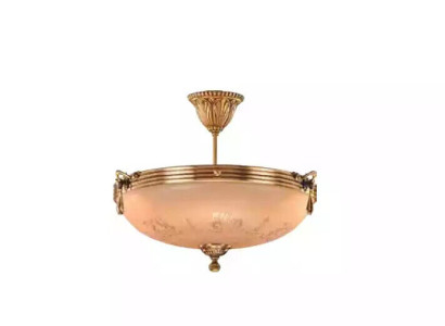 Chandelier Ceiling lamp Chandelier Ceiling Light Lamp Glass Gold Beige