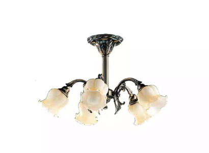 Ceiling light chandelier Chandelier Ceiling lamp Lamps Glass Grai Beige