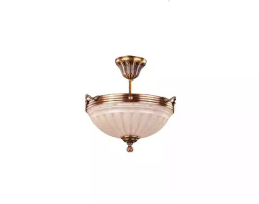 Ceiling Chandelier Lamp Beige Ceiling lamp Luster Chandelier Glass Art