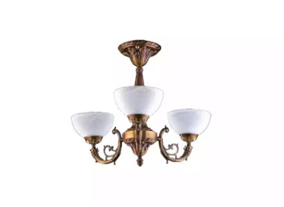 Chandelier Ceiling lamp Luster Ceiling Light Antique Lamp Glass Gold