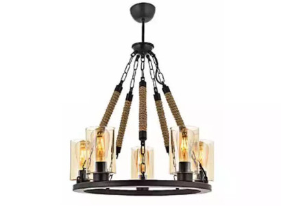 Ceiling light chandelier Chandelier Ceiling lamp Lamps Glass Black