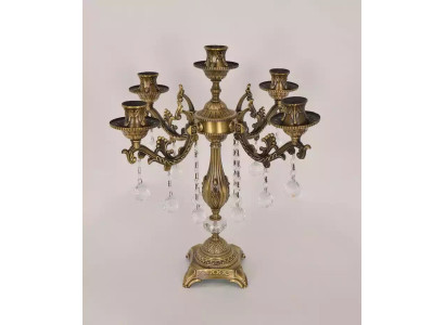 Table lamp Crystal luxury bedside lamp Living room new gold Modern