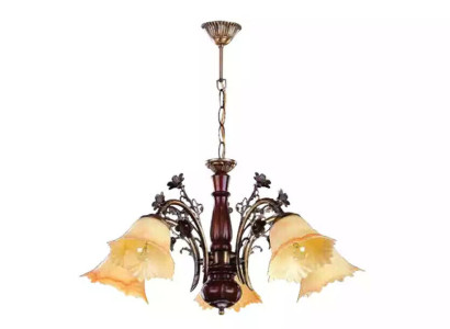 Ceiling lamp flowers ceiling chandelier chandelier chandelier lamp glass beige