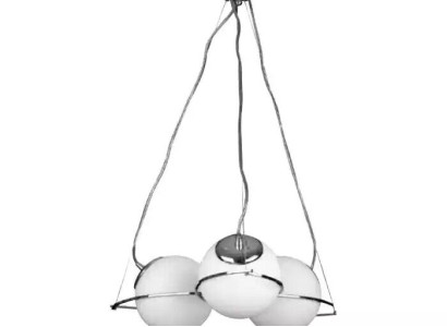 Chandelier Ceiling lamp Ceiling lamp Luster Light fixture Modern Silver