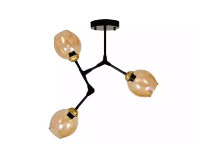 Lamps Luster Chandelier Ceiling lamp Gold Modern Glass