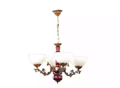 Chandelier Chandelier Ceiling lamp Lamps Brown Classic