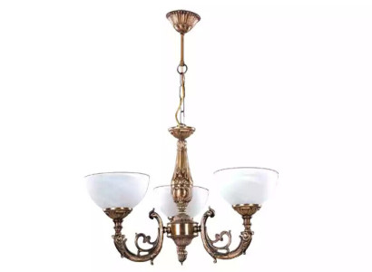 Ceiling light Antique chandelier Chandelier Ceiling lamp Lamp Glass Gold
