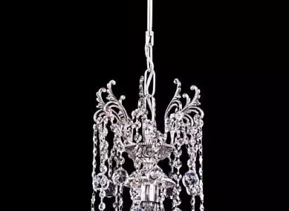 Ceiling chandelier luxury chandelier ceiling lamp chandelier silver crystal