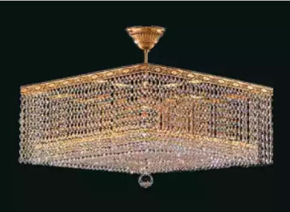Luxury chandelier ceiling light Gold Chandelier Ceiling lamp Crystal Art