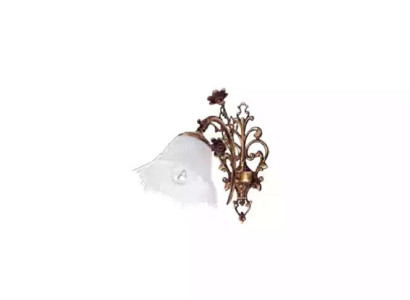 Wall lamp wall lights wall lamp chandelier wall lamp glass brown flowers