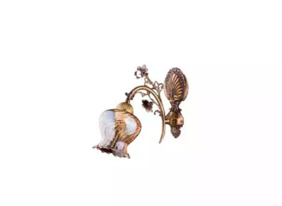 Wall lamp wall lights flowers wall lamp chandelier wall lamp brown glass