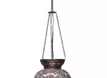 Lamps Ceiling Light Chandelier Chandelier Ceiling lamp Glass Silver new