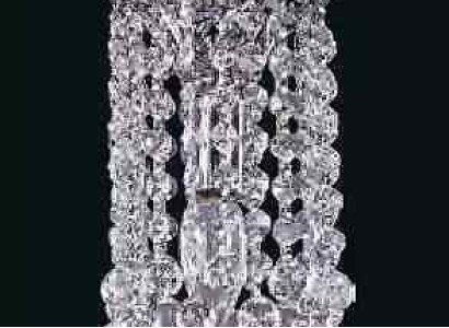 Chandelier Ceiling Light Silver Ceiling lamp Luster Crystal Lamp